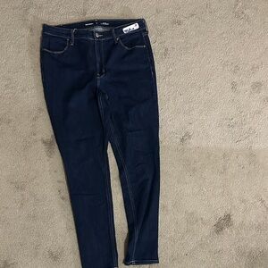 Old Navy high rise Super Skinny  Blue Jeans size 12 Long